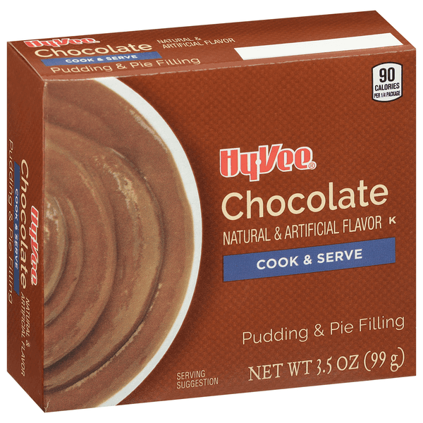 Hy-Vee Chocolate Cook & Serve Pudding & Pie Filling