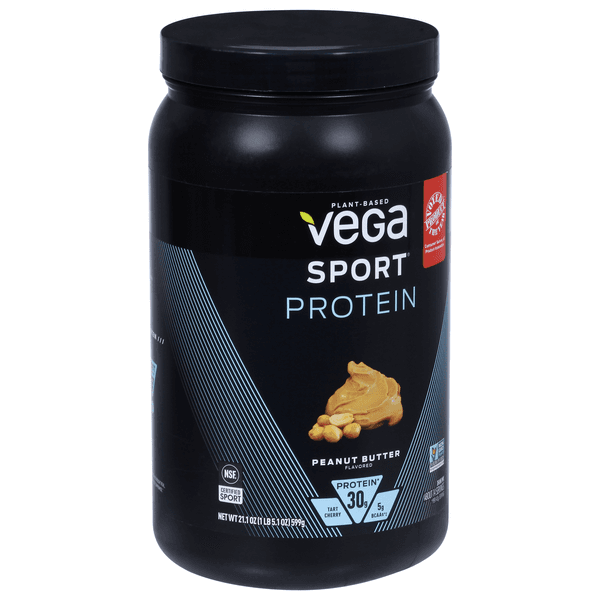 Vega Sport Protein Powder, Peanut Butter, Plant Based