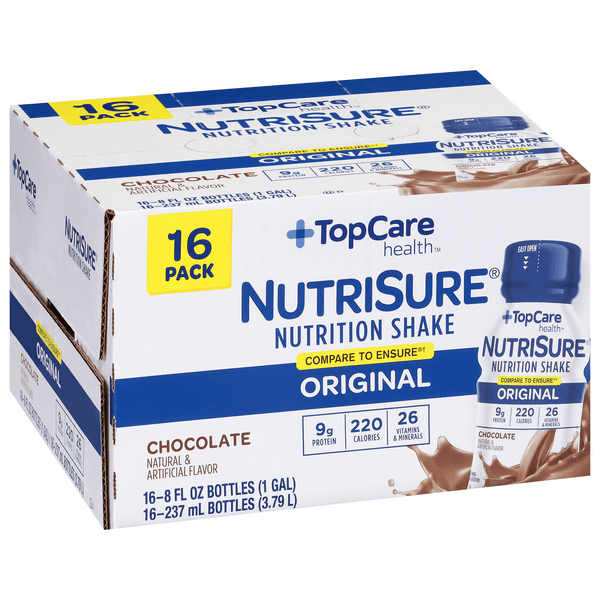 Topcare Nutrisure, Original Chocolate Nutrition Shake