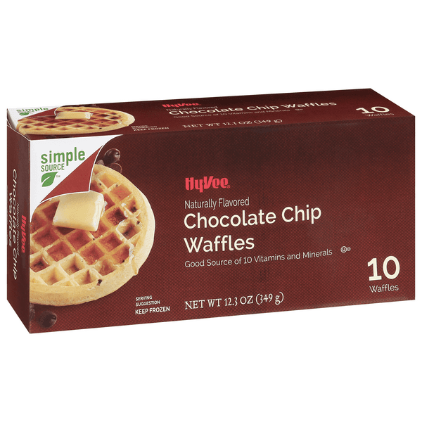 Hy-Vee Chocolate Chip Waffles