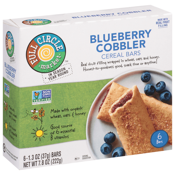 Full Circle Blueberry Cobbler Cereal Bars 6