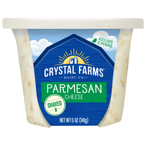 Crystal Farms Shaved Parmesan