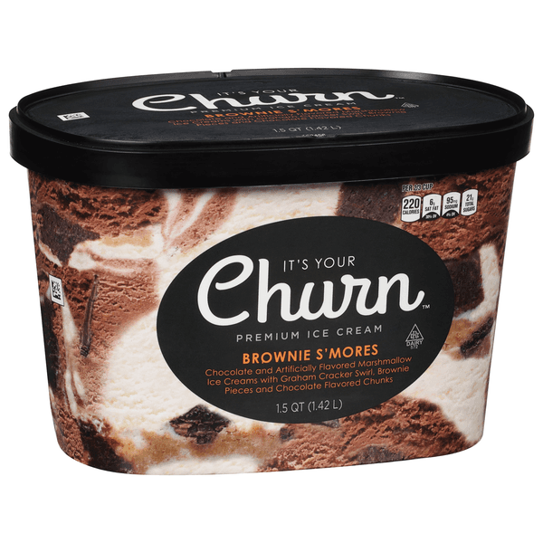 It'S Your Churn Brownie S'Mores Premium Ice Cream