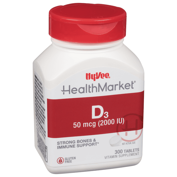 Hy-Vee Healthmarket Vitamin D3-2000 Iu