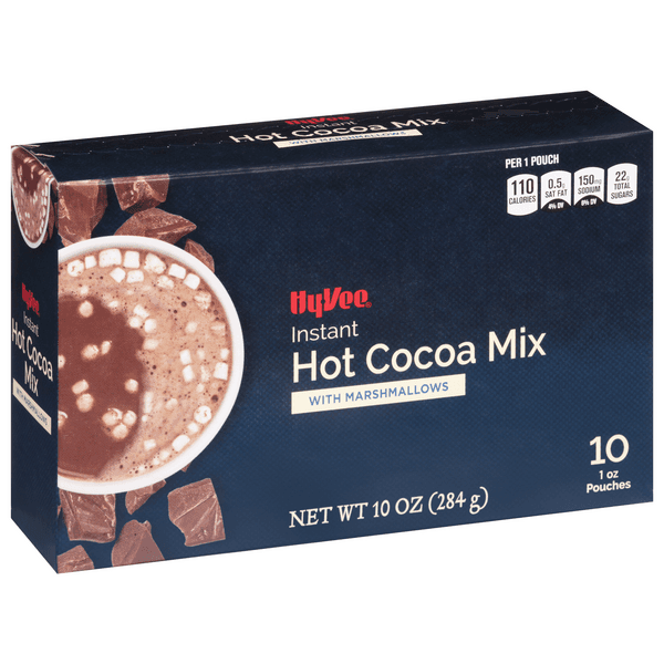 Hy-Vee Instant Hot Cocoa Mix With Marshmallows Pouches