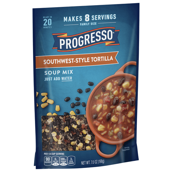 Is it Vegetarian? Progresso Southwest Tortilla Soup Mix