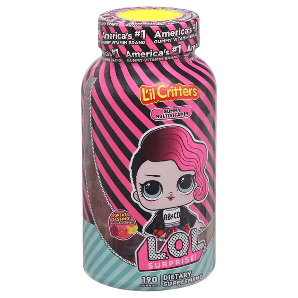 Lil Critters Lol Suprise Multivitamins