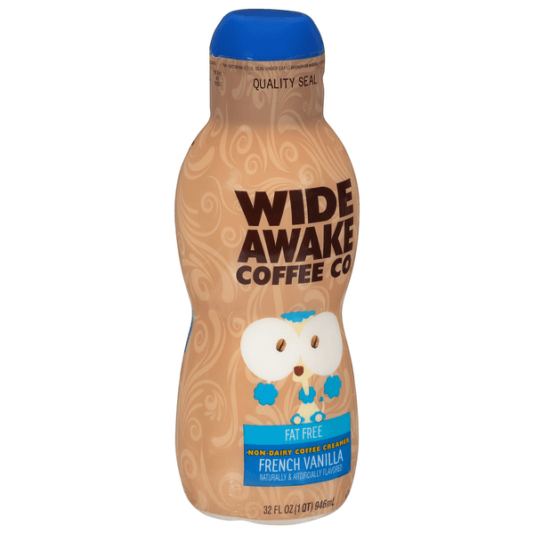 Wide Awake Coffee Co. French Vanilla Fat Free Coffee Creamer