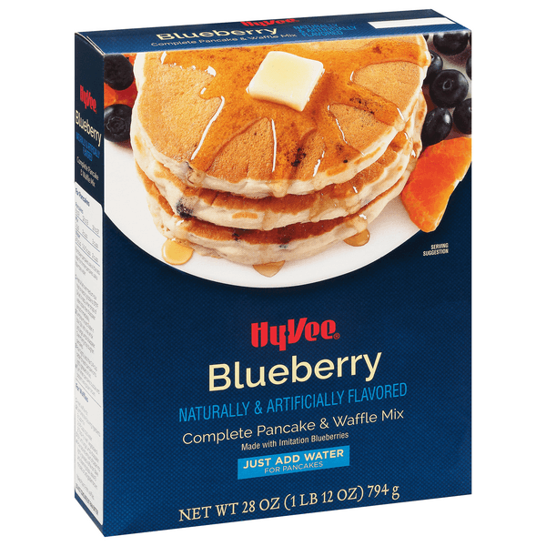 Hy-Vee Blueberry Complete Pancake & Waffle Mix