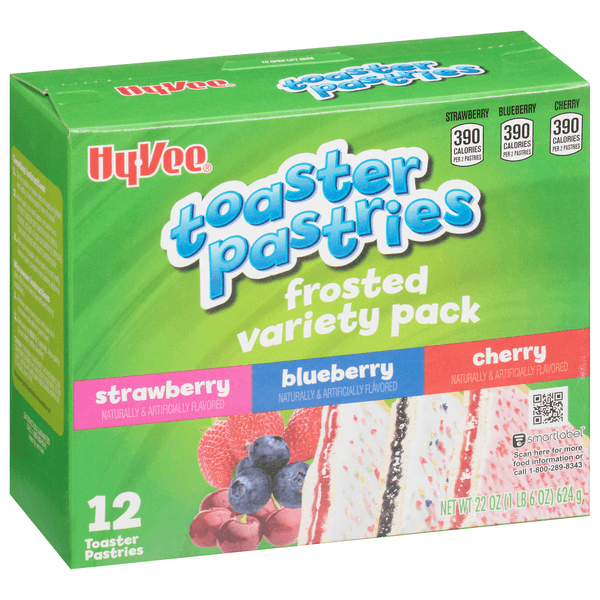 Hy-Vee Frosted Variety Pack Toaster Pastries