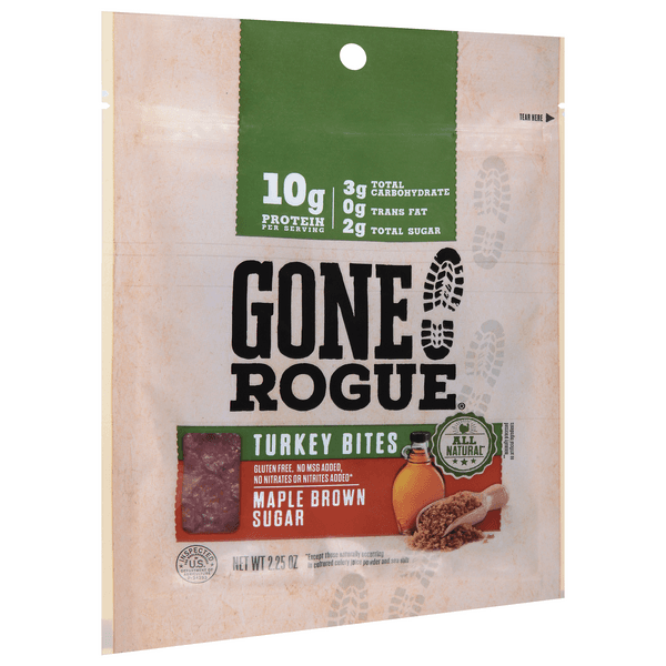 Gone Rogue Turkey Bites, Maple Brown Sugar