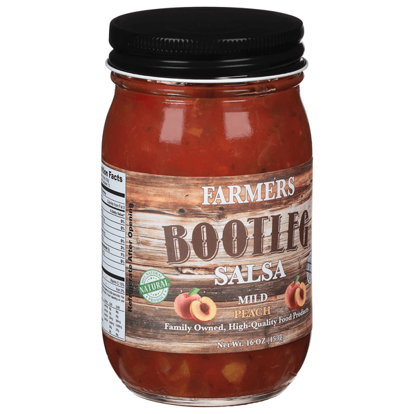 Farmers Bootleg Mild Peach Salsa