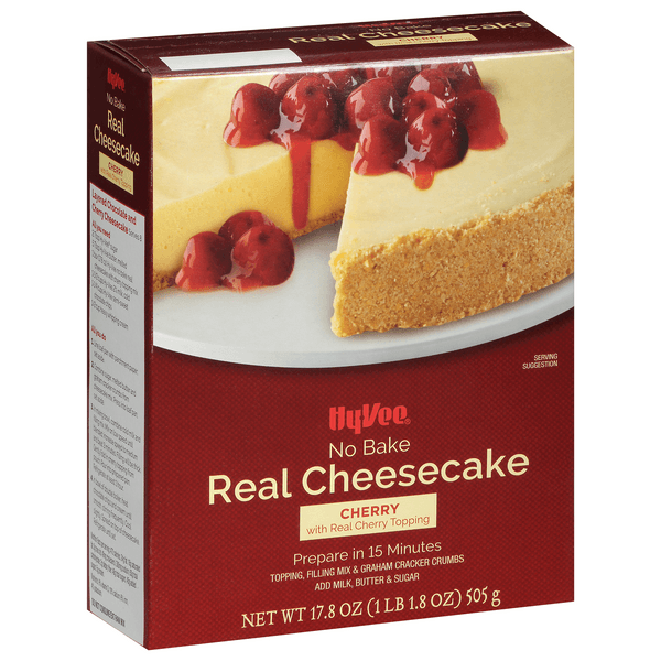Hy-Vee No Bake Cherry Real Cheesecake