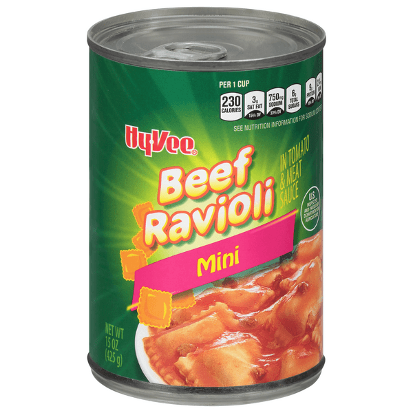 Hy-Vee Mini Beef Ravioli