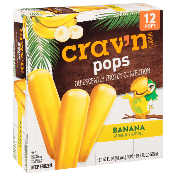 Crav'N Flavor Pops, Banana