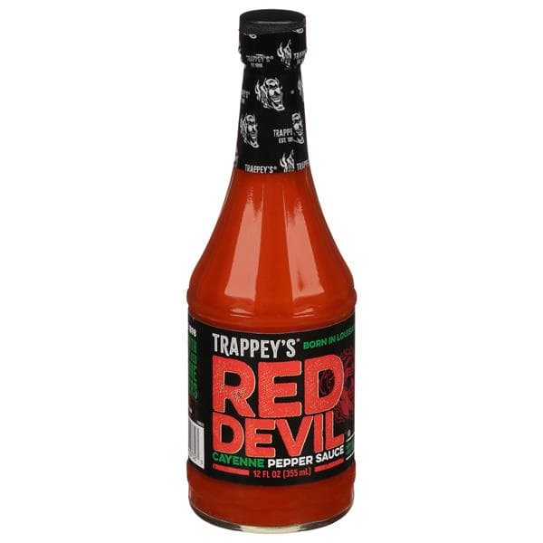 Trappey'S Red Devil Sauce Hot Cayenne Pepper