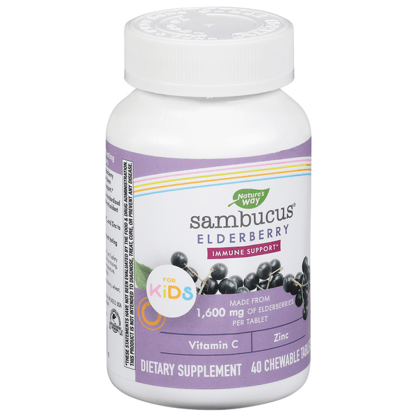 Nature'S Way Immune Support, Elderberry, For Kids