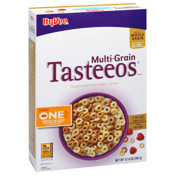 Hy-Vee One Step Multi Grain Tasteeos Cereal