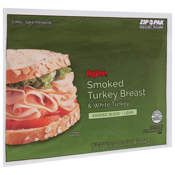 Hy-Vee Smoked Turkey Breast Shaved