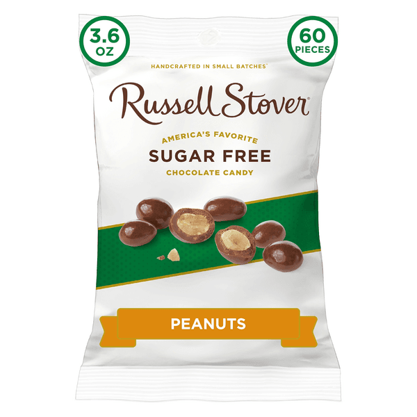 Russell Stover Sugar Free Chocolate Candy Covered Peanuts