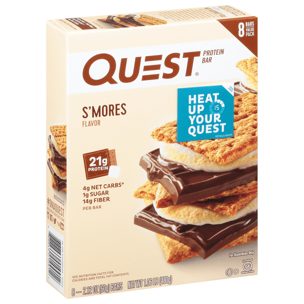 Quest Protein Bars, S'Mores Flavor, Value Pack