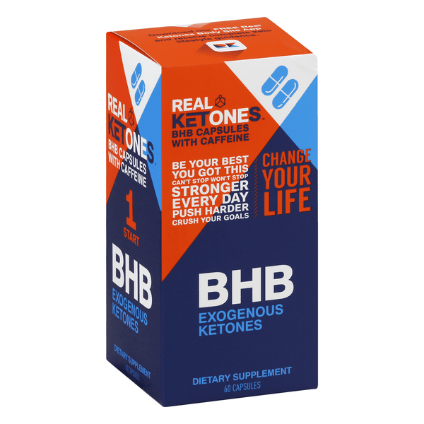 Real Ketones Keto 1 Start Bhb Capsules With Caffeine
