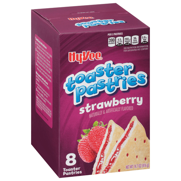 Hy-Vee Strawberry Toaster Pastries