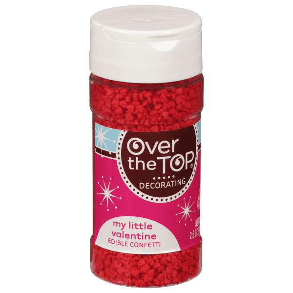 Over The Top My Little Valentine Edible Confetti