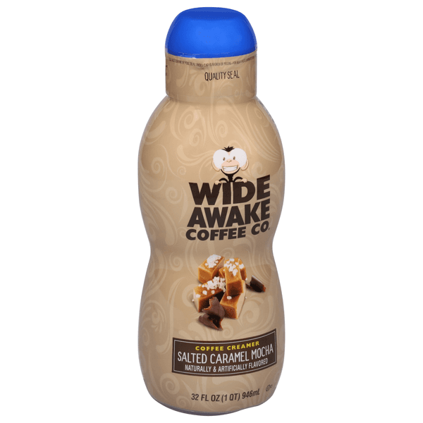 Wide Awake Coffee Co. Salted Caramel Mocha Non-Dairy Coffee Creamer
