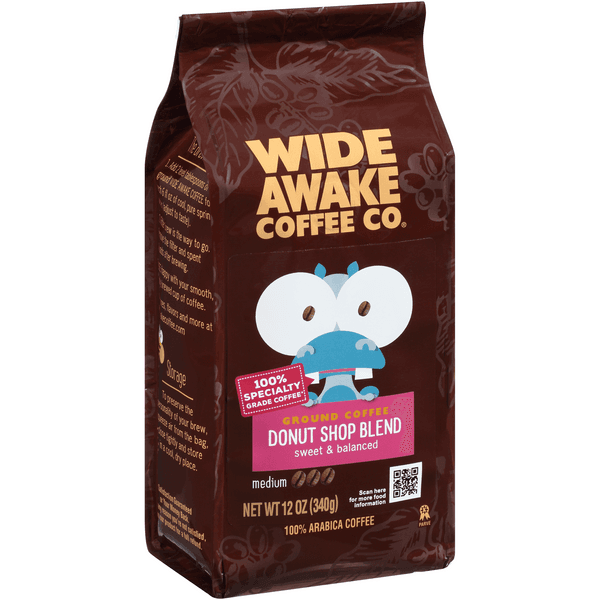 Wide Awake Coffee Co. Donut Shop Ground Coffee