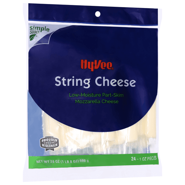 Hy-Vee Mozzarella String Cheese Family