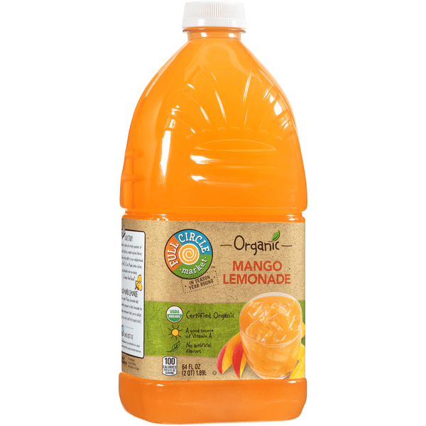 Full Circle Organic Mango Lemonade