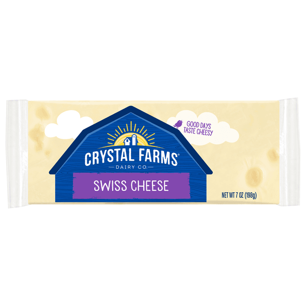 Crystal Farms Chunk Swiss Cheese