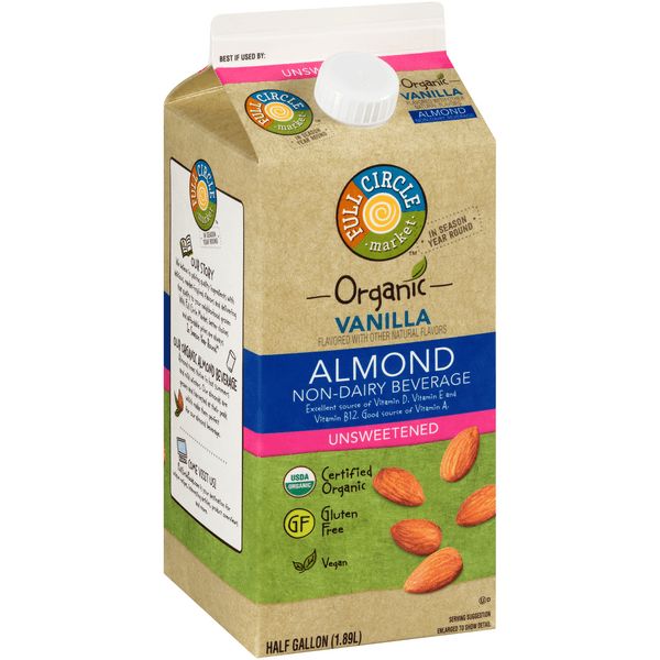 Full Circle Vanilla Almondmilk, Unsweetened