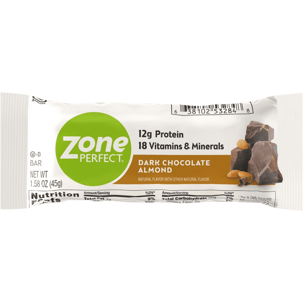Zoneperfect Dark Chocolate Almond Protein Bar