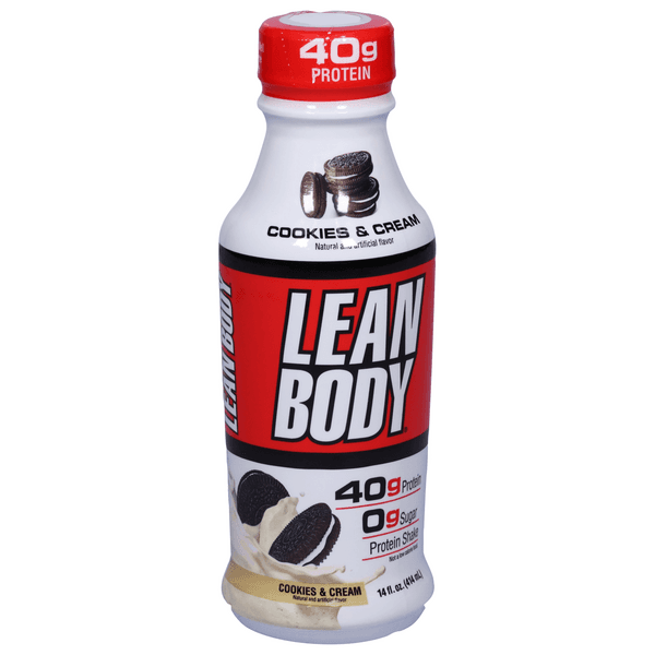 Lean Body Protein Shake, Cookies & Cream