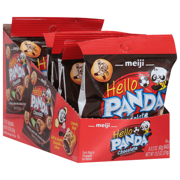 Meiji Hello Panda Chocolate Biscuit