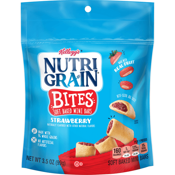 Kellogg'S Nutri-Grain Bites, Strawberry Blast