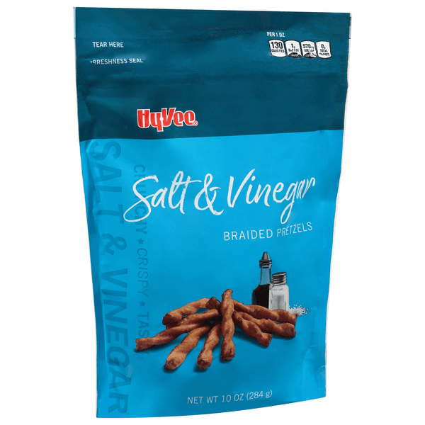 Hy-Vee Salt & Vinegar Braided Pretzels