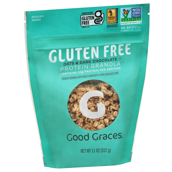 Good Graces Gluten Free Oats & Dark Chocolate Protein Granola
