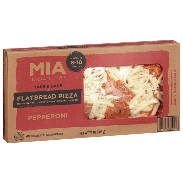 Hy-Vee Take & Bake Pepperoni Flatbread Pizza