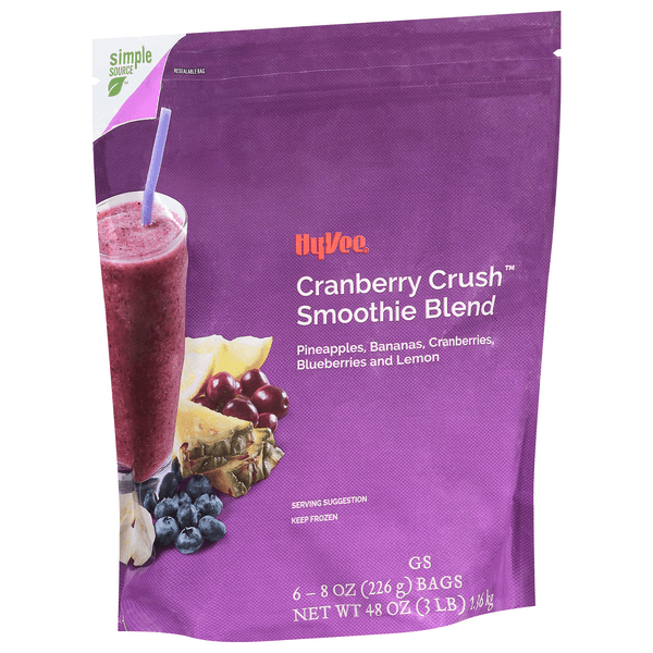 Hy-Vee Smoothie Blend, Cranberry Crush Bags