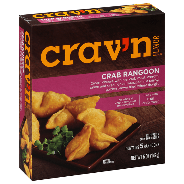 Crav'N Flavor Crab Rangoon
