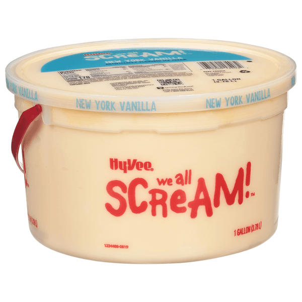 Hy-Vee We All Scream! New York Vanilla Ice Cream