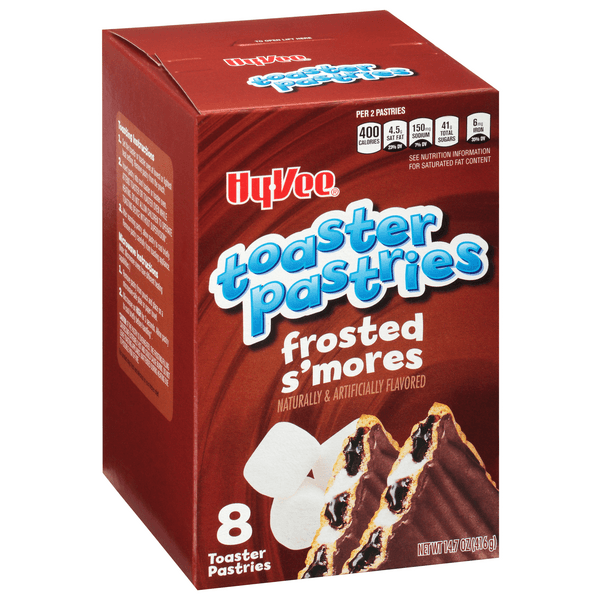 Hy-Vee Frosted S'Mores Toaster Pastries
