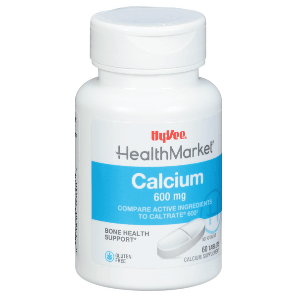 Hy-Vee Healthmarket Calcium 600 Calcium Supplement