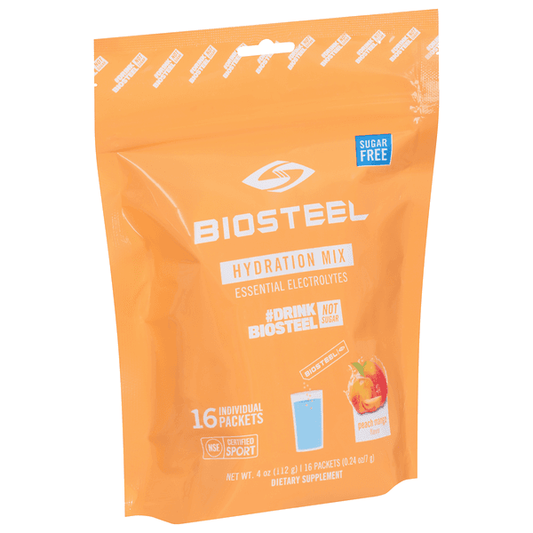Biosteel Hydration Mix Packets Peach Mango