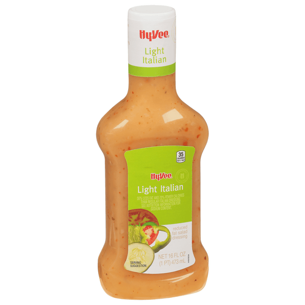 Hy-Vee Light Italian Reduced Fat Salad Dressing