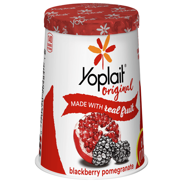 Yoplait Original Blackberry Pomegranate Low Fat Yogurt