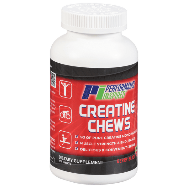 Performance Inspired Creatine Chews, Berry Blast